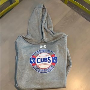Chicago Cubs World Series under armour sweatshirt